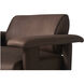 Marcello Brown Lounge Chair in Dark Brown